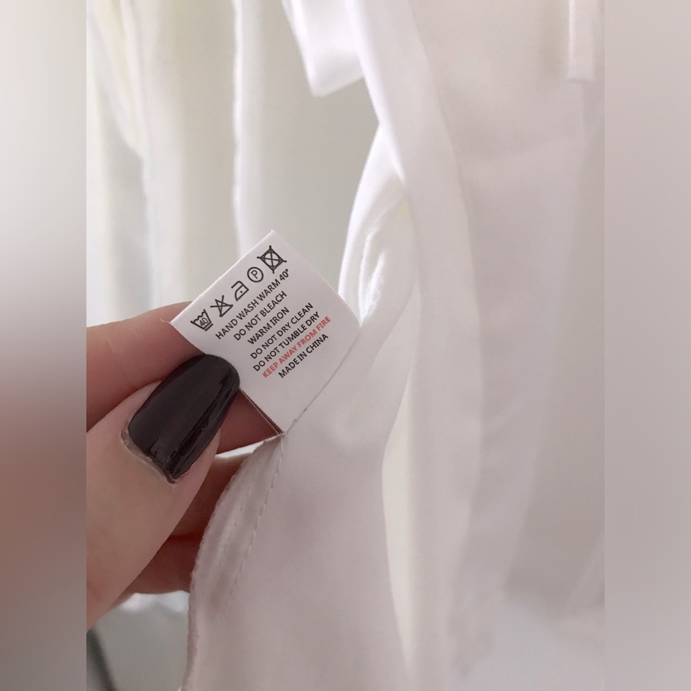 White Lace-Trim Satin Robe - Picture 14 of 15